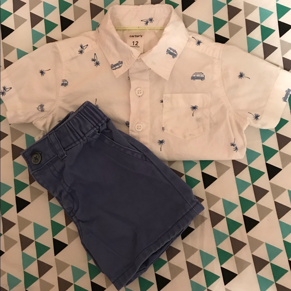 **SOLD** Baby Boy Carters 2-pc Set